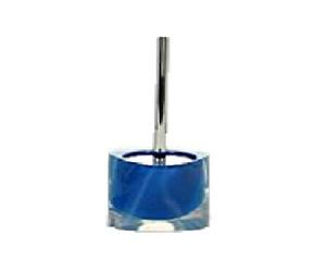 DonRegaloWeb DRW - Escobillero acrílico Azul 41,5x12x12 cm