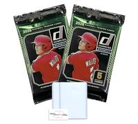 Donruss Baseball Gravity 2026, paquete de 2 con 10 tarjetas coleccionables en total + 2 cargadores superiores e imán StreetCards ¡Busca paralelos exclusivos de inundación amarilla!