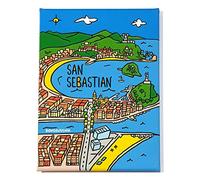DONSOUVENIR MAGNETICO San Sebastian - DONOSTIA. Modelo: Ciudad