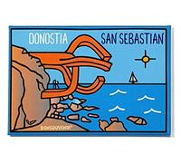 DONSOUVENIR MAGNETICO San Sebastian. Modelo: DONOSTIA.