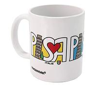 DONSOUVENIR Taza Pisa Italia. Modelo: I Love Pisa