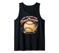 Don't Ask I'm Not Doing Gamechanger Baseball Puns - Camiseta sin Mangas