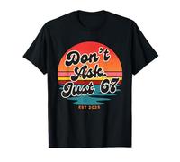 Don't Ask Just 67 Funny Six Seven Meme Retro Design Camiseta