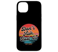 Don't Ask Just 67 Funny Six Seven Meme Retro Design Carcasa para iPhone 14 Plus