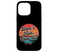 Don't Ask Just 67 Funny Six Seven Meme Retro Design Carcasa para iPhone 14 Pro MAX