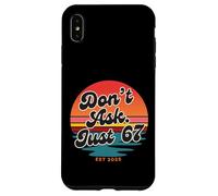 Don't Ask Just 67 Funny Six Seven Meme Retro Design Carcasa para iPhone XS MAX