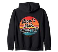 Don't Ask Just 67 Funny Six Seven Meme Retro Design Sudadera con Capucha