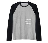 Don't Ask Me Sarcástico Respuesta Cita Humor Divertido Dicho Ingenioso Camiseta Manga Raglan