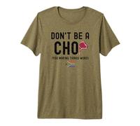 Don't Be A Chop Funny Braai Juego de Palabras Broma Sudáfrica Afrikáans Camiseta Premium