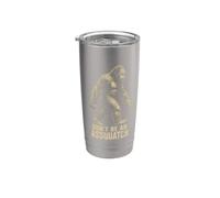 Don't Be An Assquatch Funny Bigfoot Senderismo Humor Sasquatch Vaso térmico de acero inoxidable de doble pared