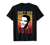 Don't Boo Vote Democratic Obama Speech Halloween Camiseta gráfica económica, Hombre, Negro, M