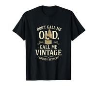 Don't Call Me Old Call Me Vintage Ornate Phonograph Design Camiseta