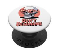 Don't Deadname - Aliado del Orgullo Trans LGBT PopSockets PopGrip Adhesivo