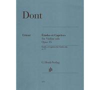 DONT - Estudios y Caprichos Op.35 para Violin (Urtext) (Rahmer/Weithass)