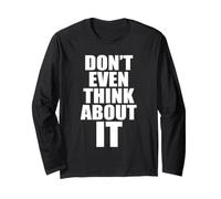 Don't Even Think About It Ni Se Te Ocurra No Manga Larga
