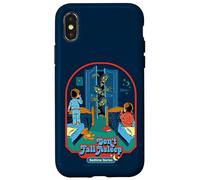 Don't Fall Asleep Monsters Retro Vintage Funny Adult Humor Carcasa para iPhone X/XS