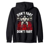 Don't Fart Weightlifting Humor Sudadera con Capucha