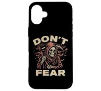 Don't Fear The Reefer Halloween Grim Reaper es divertido Carcasa para iPhone 16 Plus