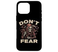 Don't Fear The Reefer Halloween Grim Reaper es divertido Carcasa para iPhone 16 Pro Max