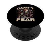 Don't Fear The Reefer Halloween Grim Reaper es divertido PopSockets PopGrip Adhesivo