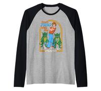 Don't Frig With Me Back Goblin Retro Funny Adult Humor Camiseta Manga Raglan