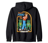 Don't Frig With Me Back Goblin Retro Funny Adult Humor Sudadera con Capucha