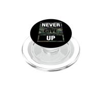 Don't Give Up Illustration Quotes Novelty Graphic Designs PopSockets PopGrip para MagSafe