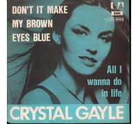 Don't It Make My Brown Eyes Blue b/w It's All Right With Me (1977 vinyl 45)