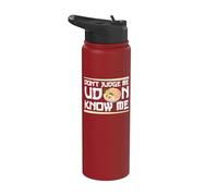 Don't Judge Udon Know Me Comida japonesa Miso Fideos Vintage Stainless Steel Insulated Water Bottle