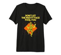 Dont Let The Pretty Face Fool You Divertidos Juegos de Humor Deportivos Camiseta Premium