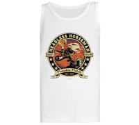 Dont Lose Your Head Now Camiseta Blanca Sin Mangas para Mujer
