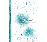 Don't Lose Your Inner Noor Journal: Daily Gratitude Journal For Muslim Women (White/Cyan): Daily Shukr Practice For Muslim Women and Teens
