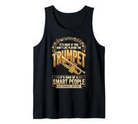 Don't Make Me Empty My Spit Valve On You Funny Trumpet Camiseta sin Mangas