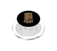Don't Make Me Empty My Spit Valve On You Funny Trumpet PopSockets PopGrip para MagSafe