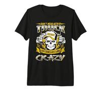 Don't Mess with A Truck Driver Funny Trucker Dad Camiseta Premium