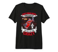 Don't Mess with Firefighter Fireman Firefighters Lovers Camiseta Premium