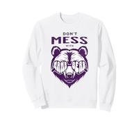 Don't Mess with Mama Bear Funny Mother's Day Women Sudadera
