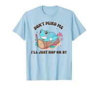 Don't Mind Me I'Ll Just Hop On por Cute Frog Nature Design Camiseta