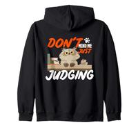 Don't Mind me Just Judging Sudadera con Capucha