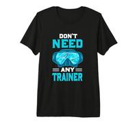 Don't Need Any Trainer Funny Scuba Dive Diver Diving Camiseta Premium