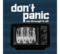 Don't Panic - Don't Panic See Through It All Exclusive Limited Pineapple Sky Blue Splatter Color Vinyl LP