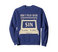 Don't Play with Sin - Retro Arcade Game Christian Gospel Sudadera
