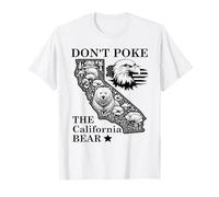 Don't Poke Bear California Republic State Park US Democracy Camiseta