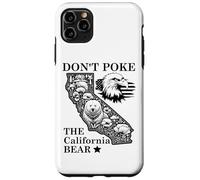 Don't Poke Bear California Republic State Park US Democracy Carcasa para iPhone 11 Pro MAX