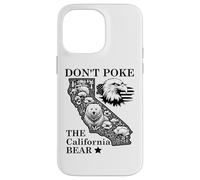 Don't Poke Bear California Republic State Park US Democracy Carcasa para iPhone 14 Pro MAX