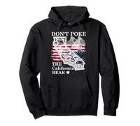 Don't Poke The California Bear Republic California Resist US Sudadera con Capucha