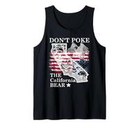 Don't Poke The California Bear Republic State Park US Resist Camiseta sin Mangas