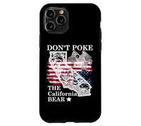 Don't Poke The California Bear Republic State Park US Resist Carcasa para iPhone 11 Pro