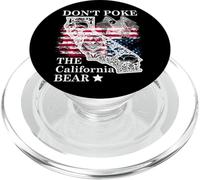 Don't Poke The California Bear Republic State Park US Resist PopSockets PopGrip para MagSafe