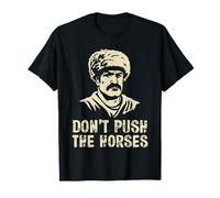 Don't Push The Horses Funny Cossack Boxing Meme Gifts Camiseta